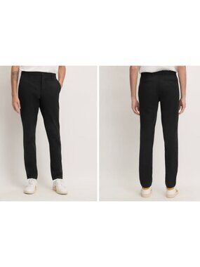 Everlane The Performance Chino | Uniform Slim Black Size 36x30 NWT